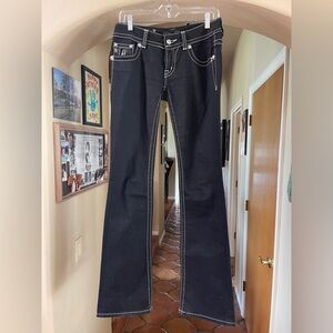 Miss Me Black Flare Jeans